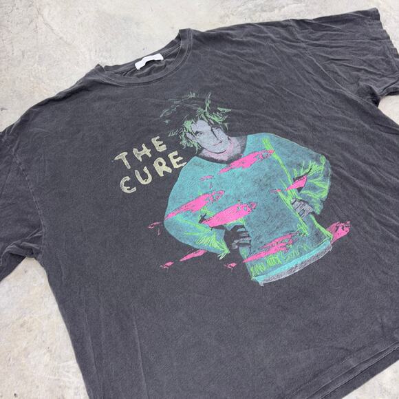The Cure Beach Party Tour One Size Tee DAYDREAMER Band Tee Faded Vintage - Picture 3 of 9